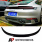 Porsche 911 Carrera 992 Car Rear Spoiler 2019-2024 Gloss Black