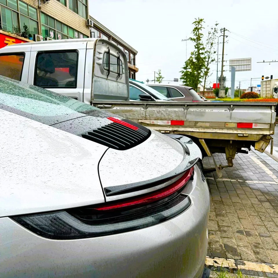 Porsche 911 Carrera 992 Car Rear Spoiler 2019-2024 Gloss Black