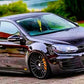 VW Golf MK6 GTD Fog Lamp Covers Front Bumper 2008-2013 Gloss Black