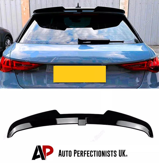 Audi A3 S3 RS3 Sportback Car Rear Roof Spoiler 2020-2024 Gloss Black