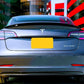 Tesla Model 3 Car Rear Spoiler 2017-2024 Gloss Black