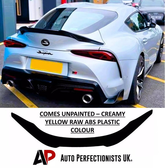 Toyota Supra Car Rear Spoiler 2019-2024 Unpainted