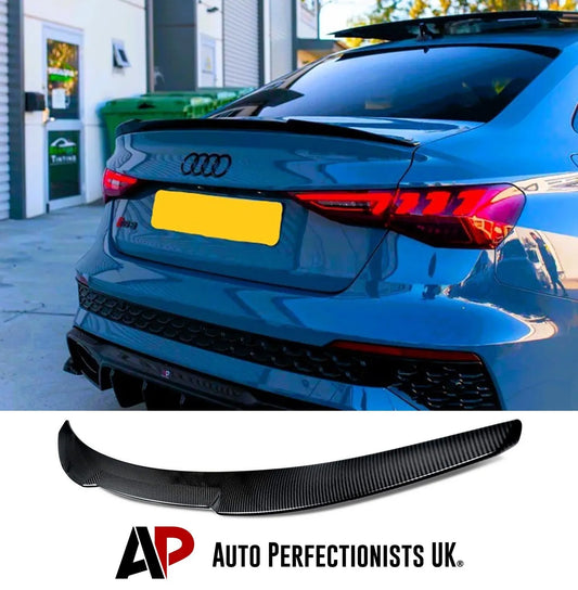 Audi A3 S3 RS3 8Y Car Rear Spoiler 2020-2024 M4 Style Carbon Fibre