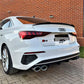 Audi A3 S3 RS3 8Y Car Rear Spoiler 2020-2024 M4 Style Carbon Fibre