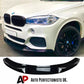 BMW X5 F15 Front Splitter 2013-2018 Gloss Black