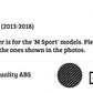 BMW X5 F15 Front Splitter 2013-2018 Carbon Fibre