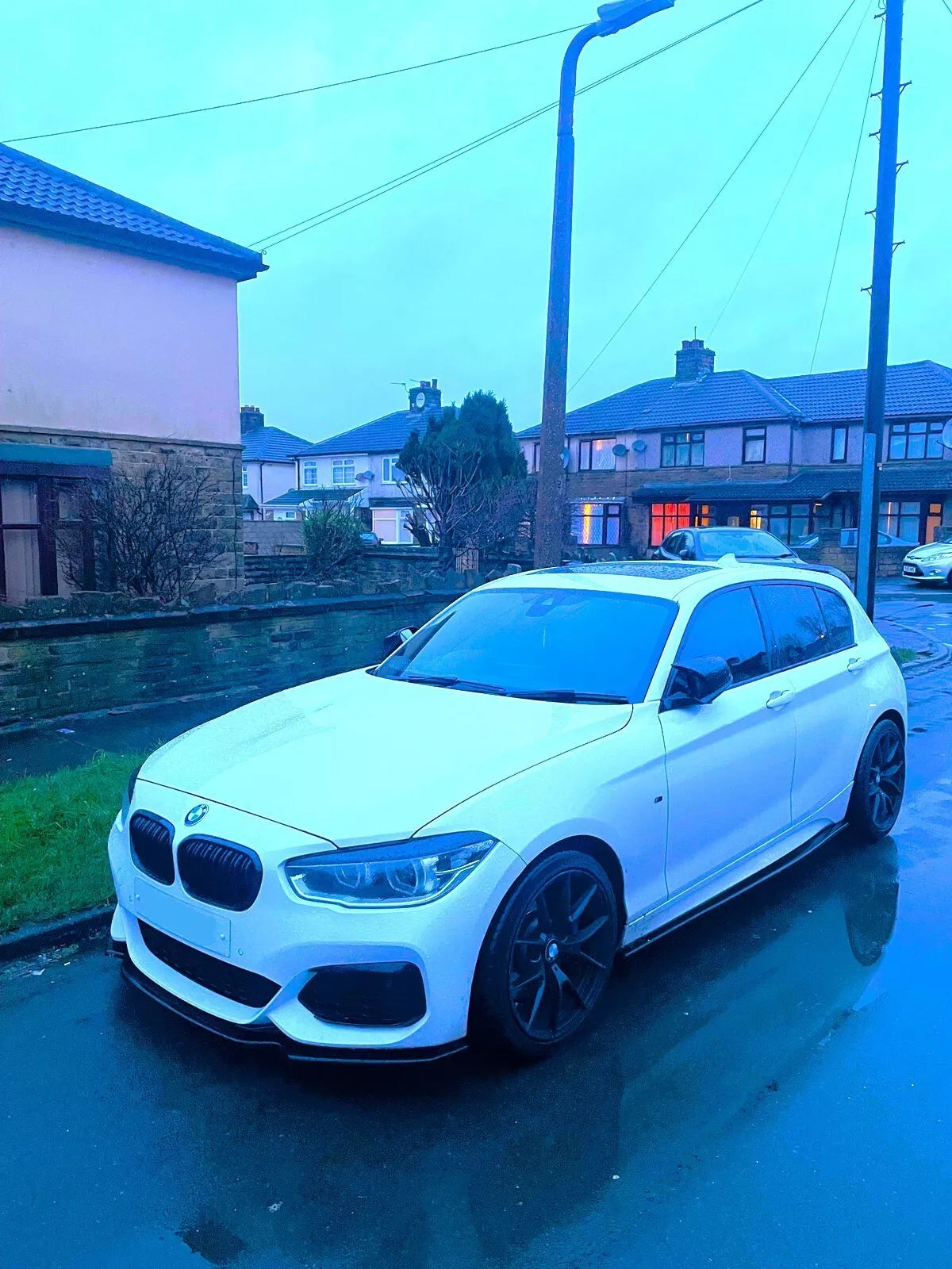 BMW 1 Series F20 F21 LCI Front Splitter 2015-2019 Carbon Fibre