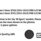 BMW 1 Series F20 F21 PRE-LCI Front Splitter 2011-2015 Carbon Fibre