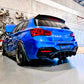 BMW 1 Series F20 F21 Rear Shark Fin Diffuser 2015-2019 Gloss Black