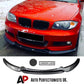 BMW 1 Series E82 E88 Front Splitter 2007-2013 Abs Carbon Fibre