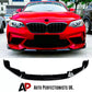 BMW M2 F87 Front Splitter 2016-2021 Performance Gloss Black