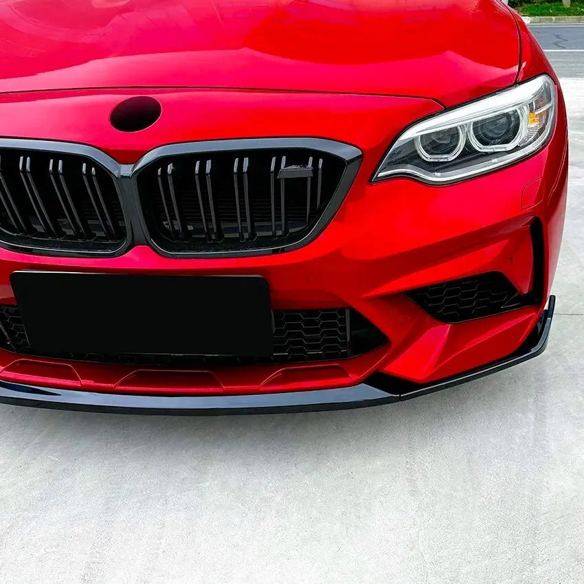 BMW M2 F87 Front Splitter 2016-2021 Performance Gloss Black