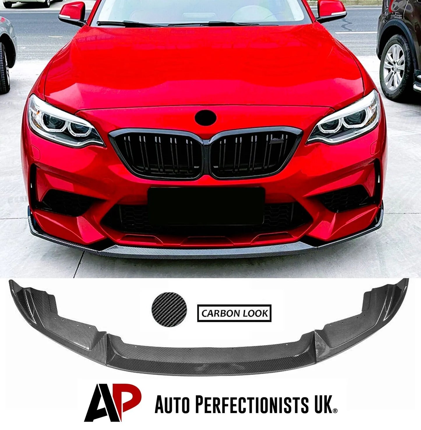 BMW M2 F87 Front Splitter 2016-2021 Carbon Fibre