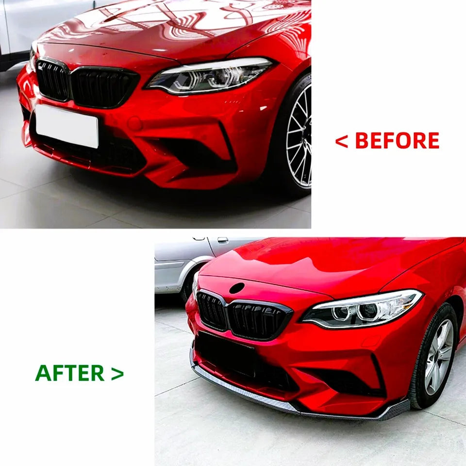 BMW M2 F87 Front Splitter 2016-2021 Carbon Fibre