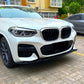 BMW X3 G01 PRE-LCI Front Splitter 2018-2021 Gloss Black