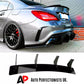 Mercedes CLA45S AMG Rear Shark Fin Diffuser Lip 2015-2019 Gloss Black