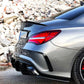 Mercedes CLA45S AMG Rear Shark Fin Diffuser Lip 2015-2019 Gloss Black
