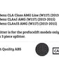 Mercedes CLA Class W117 CLA45 Front Splitter 2013-2015 Carbon Fibre