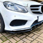 Mercedes E Class W212 AMG Line Front Splitter 2013-16 Gloss Black