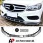 Mercedes E Class W212 AMG Line Front Splitter 2013-2016 Carbon Fibre