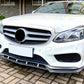 Mercedes E Class W212 AMG Line Front Splitter 2013-2016 Carbon Fibre