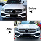 Mercedes GLC Class GLC43 W253 Front Splitter 2020-2022 Gloss Black