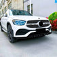 Mercedes GLC Class GLC43 W253 Front Splitter 2020-2022 Gloss Black