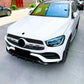 Mercedes GLC Class GLC43 W253 Front Splitter 2020-2022 Gloss Black