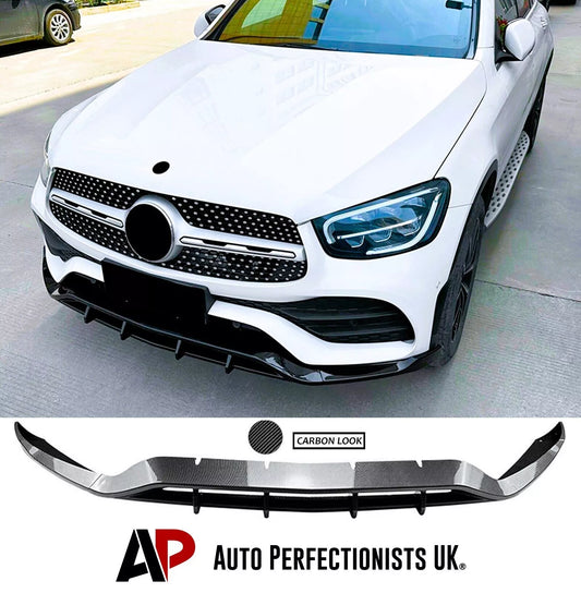 Mercedes GLC Class GLC43 W253 Front Splitter 2020-2022 Carbon Fibre