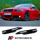 BMW 3 Series E90 E91 PRE-LCI Front Splitter 2004-2008 Abs Gloss Black