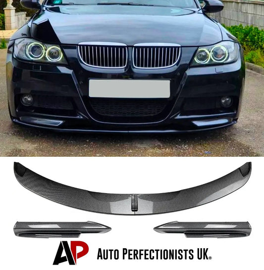 BMW 3 Series E90 E91 PRE-LCI Front Splitter 2004-2008 Carbon Fibre