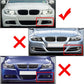 BMW 3 Series E90 E91 LCI Front Splitter 2009-2012 Gloss Black