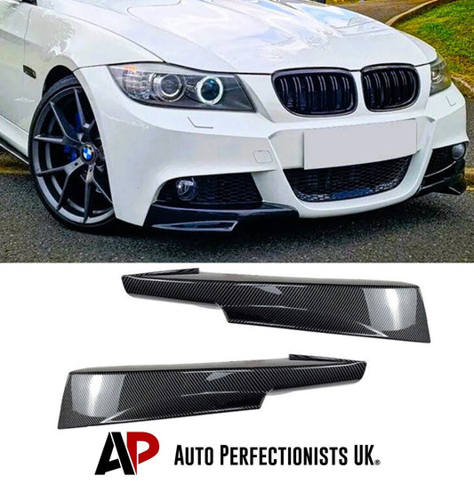 BMW 3 Series E90 E91 LCI Front Splitter 2009-2012 Carbon Fibre
