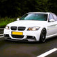 BMW 3 Series E90 E91 LCI Front Splitter 2008-2012 Gloss Black