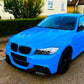 BMW 3 Series E90 E91 LCI Front Splitter 2008-2012 Gloss Black