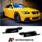 BMW M3 E90 E92 E93 Front Splitter 2008-2013 Gloss Black