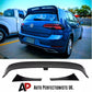 VW Golf MK7 MK7.5 Car Rear Spoiler 2013-20 Clubsport Style Gloss Black