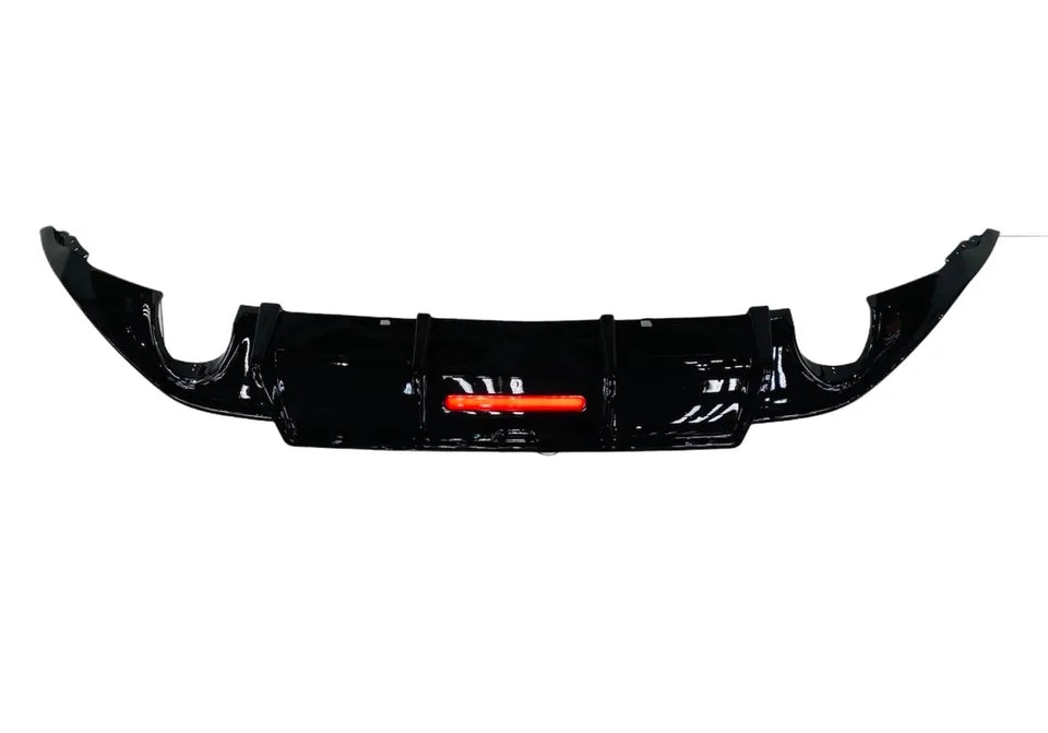VW Golf MK7.5 Car Rear Spoiler 2016-2020 With LED Gloss Black