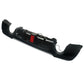 BMW 3 Series 335i E92 Rear Valance Diffuser 2004-2012 Gloss Black