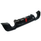 BMW 3 Series 335i E92 Rear Valance Diffuser 2004-2012 Gloss Black