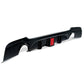 BMW 3 Series 335i E92 Rear Valance Diffuser 2004-2012 Gloss Black