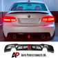 BMW 3 Series 335i E92 Rear Valance Diffuser 2004-2012 Gloss Black
