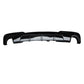BMW 5 Series F10 Rear Valance Diffuser Dual Exit 2010-2017 Gloss Black