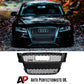 Audi RS5 Style A5 Front Honeycomb Mesh Grill 2008-2012 Gloss Black