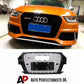 Audi RSQ3 Style Q3 Front Honeycomb Mesh Grill 2013-2016 Gloss Black