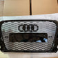 Audi RSQ3 Style Q3 Front Honeycomb Mesh Grill 2013-2016 Gloss Black