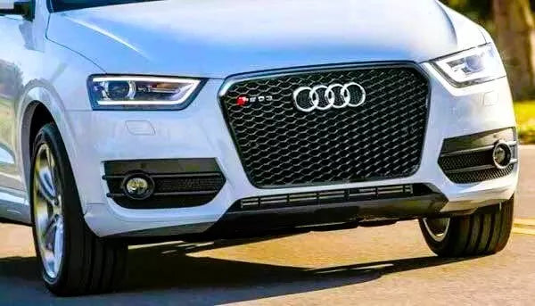 Audi RSQ3 Style Q3 Front Honeycomb Mesh Grill 2013-2016 Gloss Black