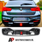BMW 1 Series F20 F21 Rear Diffuser Lip Bumper 2015-2019 Carbon Fibre