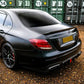 Mercedes E Class W213 AMG E63S Rear Diffuser 2017-2020 Gloss Black