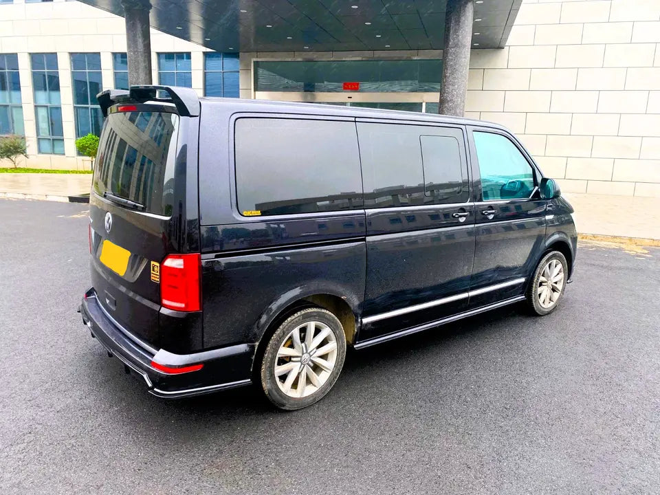 VW Transporter T6 Car Rear Roof Spoiler 2015-24 Tailgate Gloss Black